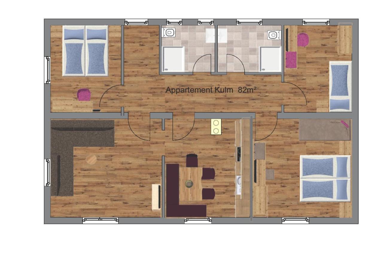 Appartements Kolb Tauplitz Buitenkant foto